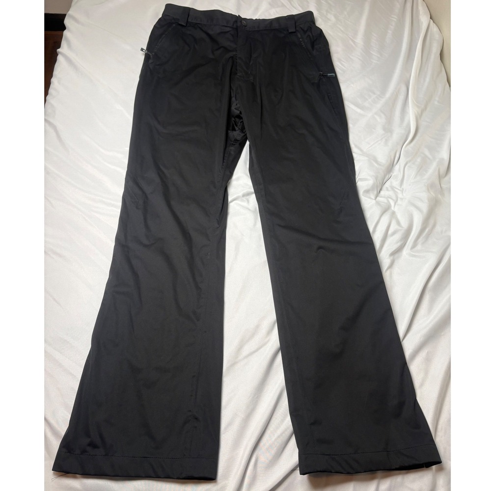 Sunice Golf Pants Men M Black Excellent Zephal Waterproof Breathable S46001